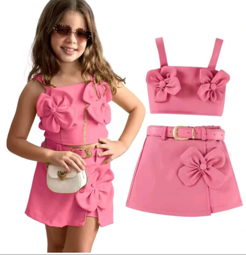 تاپ و دامن ژرنالی کتان نخ